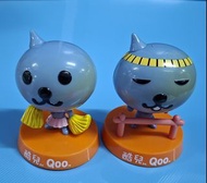 Qoo公仔。共兩個