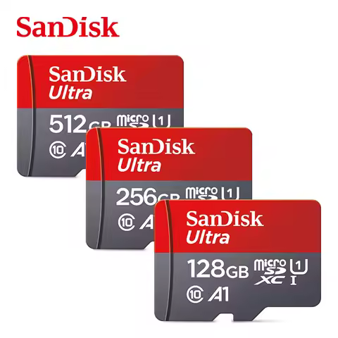 Sandisk Ultra A1 Micro SD Card 512GB 256GB 128GB 64GB 32GB Memory Card SD TF Flash Card Memory Cards