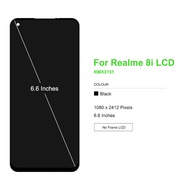LCD Compatible For OPPO Realme 8i / 9i /OPPO A96 4G LCD Screen Display Touch Screen Digitizer Assemb