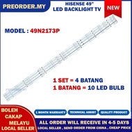 49N2173P HISENSE 49" LED TV BACKLIGHT(LAMPU TV) HISENSE 49 INCH LED TV BACKLIGHT 49N2183
