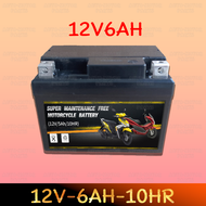 แบตเตอรี่รถจักรยานยนต์ 12V 5AH 6AH 7AH สำหรับ WAVE DREAM Mio New MSX SCOOPY-I FINO CLICK110 SUPERCUP
