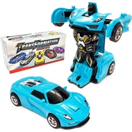3-6 Year Old Boys Toddler Toy Car, Transforming Toys Cars, Inertia Driven Truck Toy for 3 Year Old B