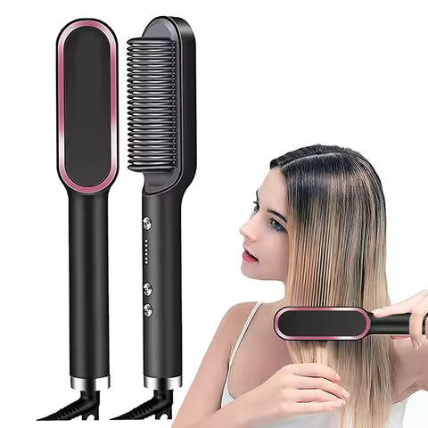 Hair Straightener Professional Hair Straightener Pressing Electric Hot Comb Hair Straightener Comb