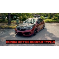 Honda City GN2 GN5 21 Type R FK8 Style Bodykit Front Bumper