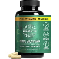 Primal Multivitamin - Daily Multi-Vitamin Supplement with 21 Essential Vitamins & Minerals for Women