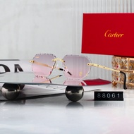 Cartier Cut Edge Sunglasses Ladies Sunglasses 88061 KK