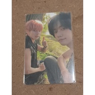 Photocard yeonjun taehyun official lucky Drawing photocard official hot hit Genuine