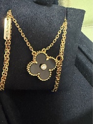 Van cleef & Arpels Vca holiday pendant Xmas Edition  聖誕特別版 玫瑰金黑瑪瑙鑽石
