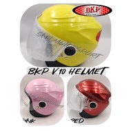 BKP V10 Helmet Children 57CM Helmet Kid Helmet Budak Topi Motorcycle Helmet - Siap Visor