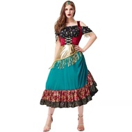 W-70944 | Costume romantic gypsy helloween woman adult | Adult women's gypsy costume