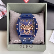 Guess Phoenix Multifunction Quartz Watch Blue Case Blue Silicone GW0203G7
