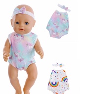40cm 50cm Simulation Doll Clothes One-Piece Clothes Doll Dress Up Accessories