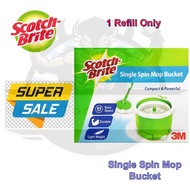 3M Scotch Brite Single Spin Mop Bucket / Mop Bucket / Spin Mop / While Stock Last