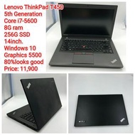 Lenovo ThinkPad T4505th GenerationCore i7-56008G