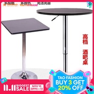 Adjustable Bar Table Reception Table Small round Table Occasional Table Small Square Table Show Tabl