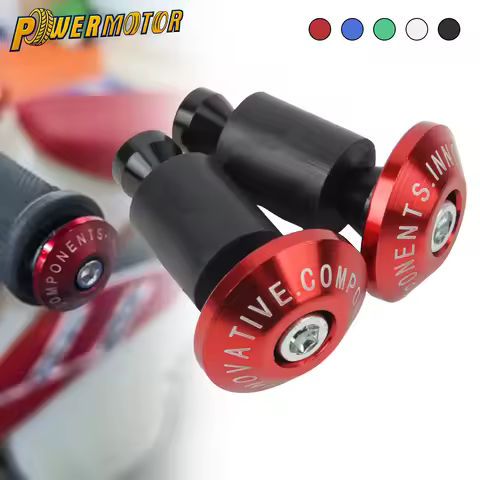 Universal Motorcycle 22mm 7/8" Handlebar End Caps Motocross CNC Bar End Plugs For KTM EXC EXCF XC XC