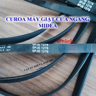 Horizontal washer dryer belt - front door belt 5PJE 1276 5PJE1276 MIDEA MEDIA 5 slots