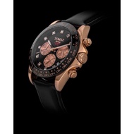 TOMAZ Watch GR02-D9 [Black/Rosegold] [Swarovski Dial] Original [New] Ready Stock