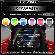 For LONGJIA XDV250Si xdv250si XDV 250si Motorcycle Cluster Scratch TPU Film Dashboard Screen Protect