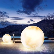 LP-6 WK🥕Outdoor Waterproof Luminous Planet Floor Lamp Moon Light Eight Planets Earth Moon Lawn Square Decorative Table L