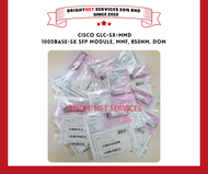 [READY STOCK] Cisco GLC-SX-MMD1000BASE-SX SFP 850nm 550m DOM MMF Transceiver Module
