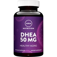MRM Nutrition DHEA 50mg | Healthy Aging | Micro Powder Absorption | Memory+Emotions | HPLC Purity+Ef