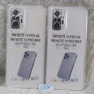 Soft case clear case redmi not 10 pro 4G redmi not 10 transparent silicone specePro Max + camera pro