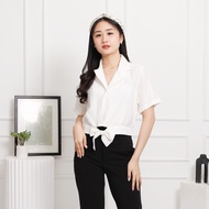 Beyond Closet Helena Crop Blouse