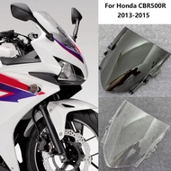 For Honda CBR500R CBR 500 R 2013 2014 2015 CBR500 500R Windshield Double Bubble Windscreen Screen Wi