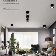 Minimalist Style Installed LED Downlight 5m2 to 10m2 Living Room Study Room Perforation-Free Entranc