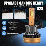 2pcs D2S Car LED Headlight CANBUS D1S D3S D4S D8S Same Size Lamp As Original 1:1 All in One Auto Lig