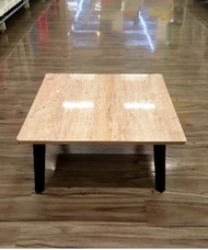 โต๊ะญี่ปุ่น โต๊ะพับเอนกประสงค์ ทรงสี่เหลี่ยม ขนาด24นิ้ว (60*60cm)