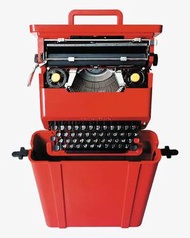 1969 義大利古董Olivetti Valentine 英打字機