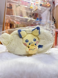 Pikachu 造型毛絨收納袋/筆袋/化妝袋 little daydream 