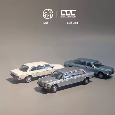 GOC 1:64 Scale V123 Sedan Alloy Simulation Car Model Static Collection Decorated Holiday Gifts Toys 
