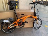 DAHON 大行小布款CURL I4 (CUA644) 摺疊車 小布款式摺法，免費送貨，貨到收費