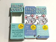 Brain Quest for Three Q &amp; A Cards ( Ages 3-4 + Ages 5-6)