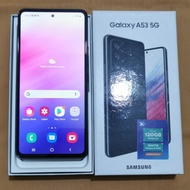 SAMSUNG A53 5g 8/128 8/128GB FULLSET BEKAS SECOND 