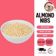 Almond Nib/Almond Nibs/Nibbed Almond/Kacang Badam Cincang/Badam Cincang/杏仁片碎 (100g/250g/500g/1kg)