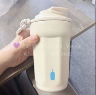 紫鑽🌟誠信商家🌟💜全新blue bottle小藍瓶水杯陶瓷內膽密封戶外車載保溫杯咖啡杯馬克杯送禮
