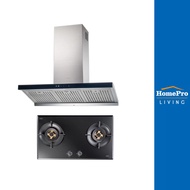 MEX เตาฝัง+เครื่องดูดควัน V3772MHR+K635BFX90 จัดส่งโดย HomePro