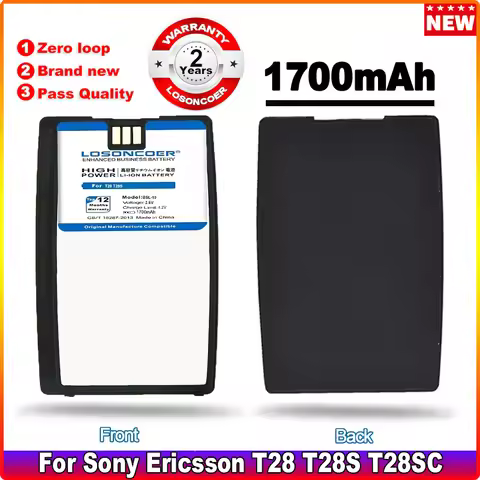 BSL 10 BSL-10 1700mAh Battery For Sony Ericsson T28 T28S T28SC T29 T39 T520 T320 R520 R320 R380 BUS-