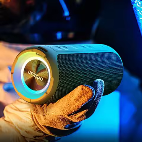 Ortizan X8 Pro Portable Party Speakers Bluetooth 5.3 Wireless ,40W Powerful Loud Sound Deep Bass,RGB