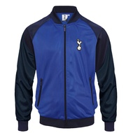 Tottenham Hotspur FC Official Boys Retro Track Top Jacket Navy Royal 12-13 Years