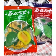Thailand Best Thai Dried Mango Super Good Eat Left 60g/Right 40g Pickled Salted