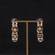 CHANEL(香奈兒)  合金 20B 雙C香水瓶人像元素耳環