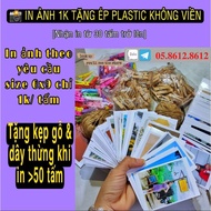 [SIÊU RẺ] IN ẢNH 6x9 THEO YÊU CẦU CHỈ 1K TẶNG ÉP PLASTIC KHÔNG VIỀN 2 MẶT