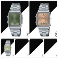 [WCO] AQ-230A Series x Casio ft. Vintage Men Women Casual Formal Rectangle Watch AQ230A AQ230 AQ-230