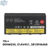 78++ 15V  00HW030 01AV451 SB10F46468 Bateri For Lenovo ThinkPad P70 P71 20ER003QGE 20HK0003GE 20ERA0