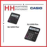 CASIO CALCULATOR MJ-120D Plus(small), DJ-120D Plus(big)